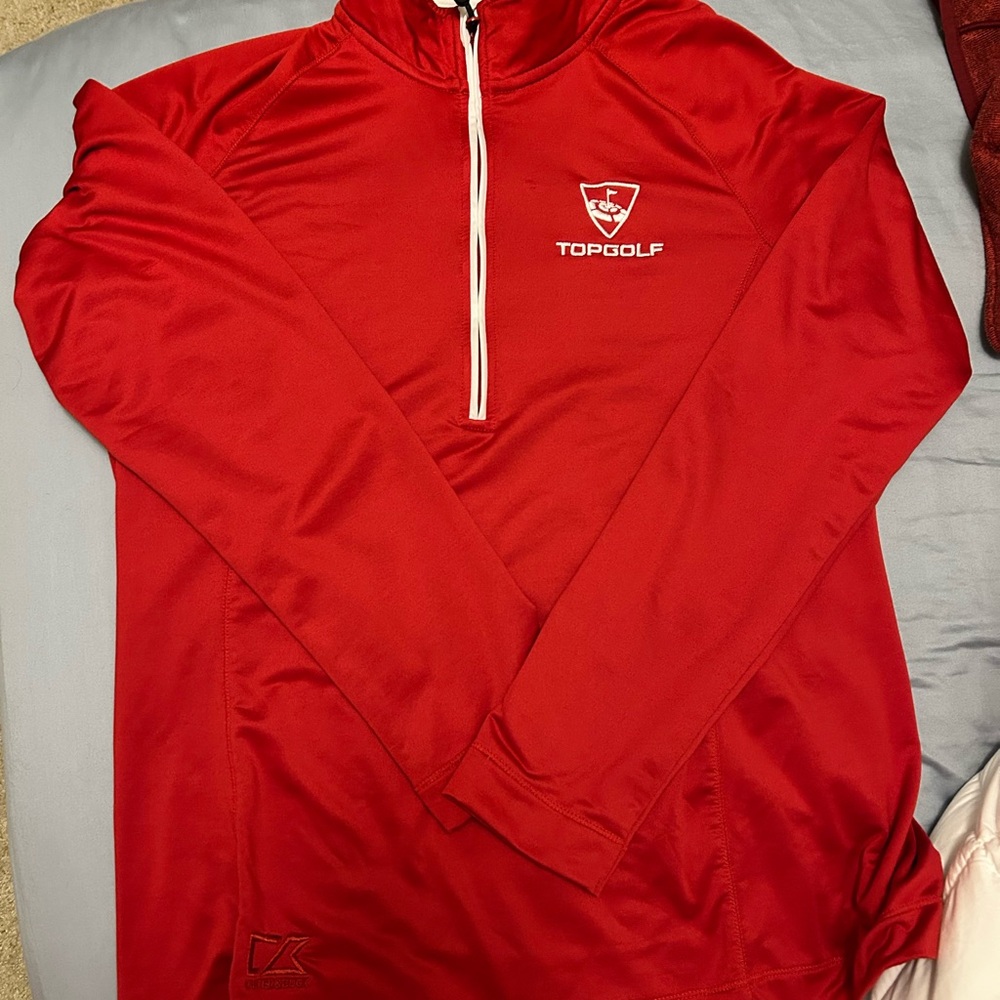 Cutter & Buck Vibrant Red Pullover